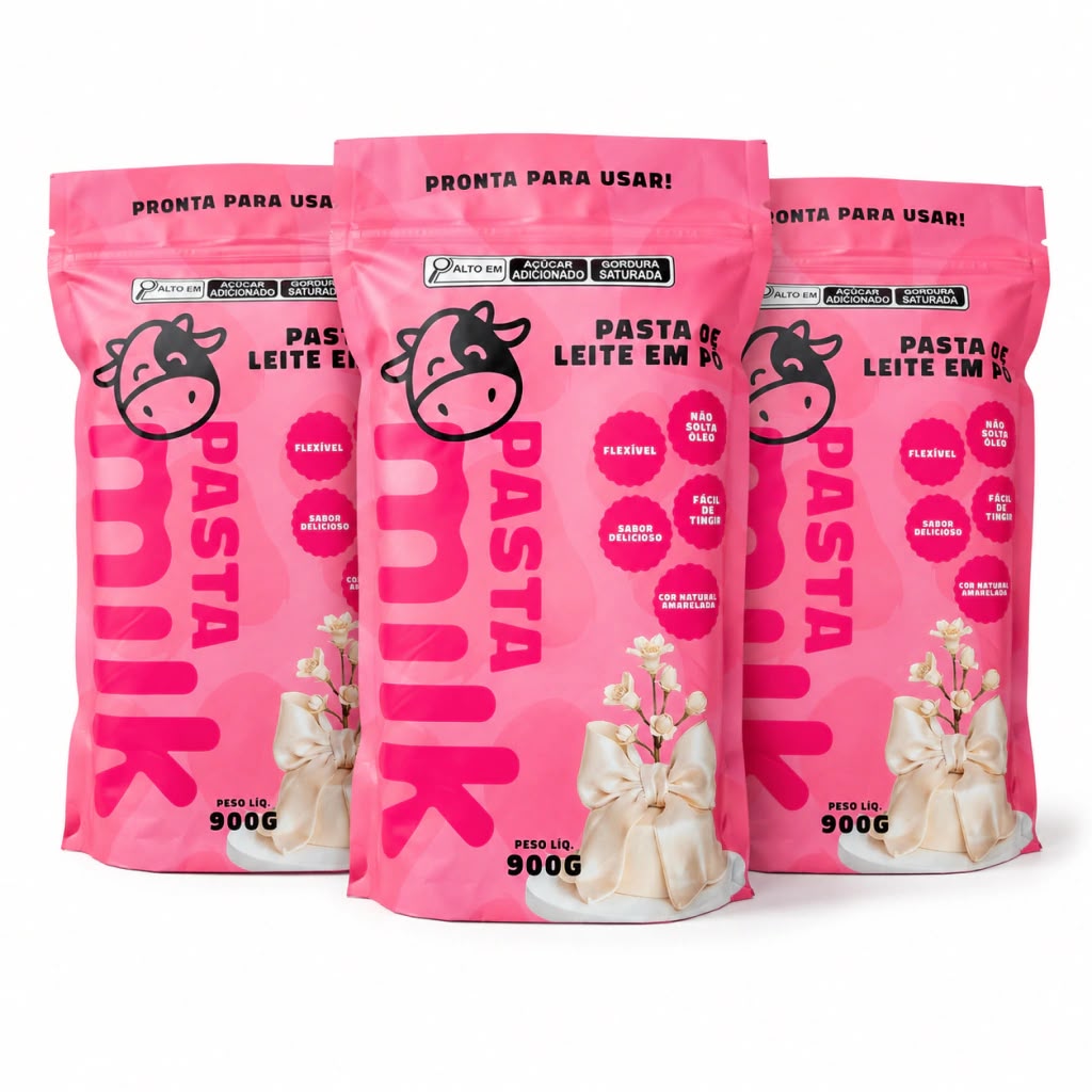 Trio Pasta Milk • 03 unid 900g cada