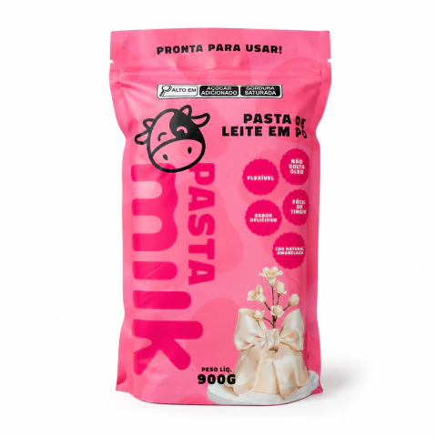 Embalagem da Pasta Milk 900g